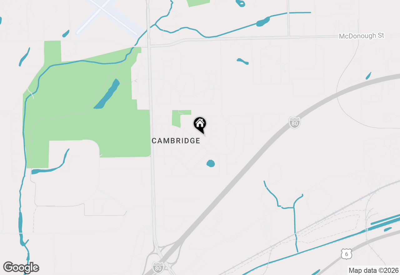 Map of 945 Surrey Court, Joliet, IL 60431