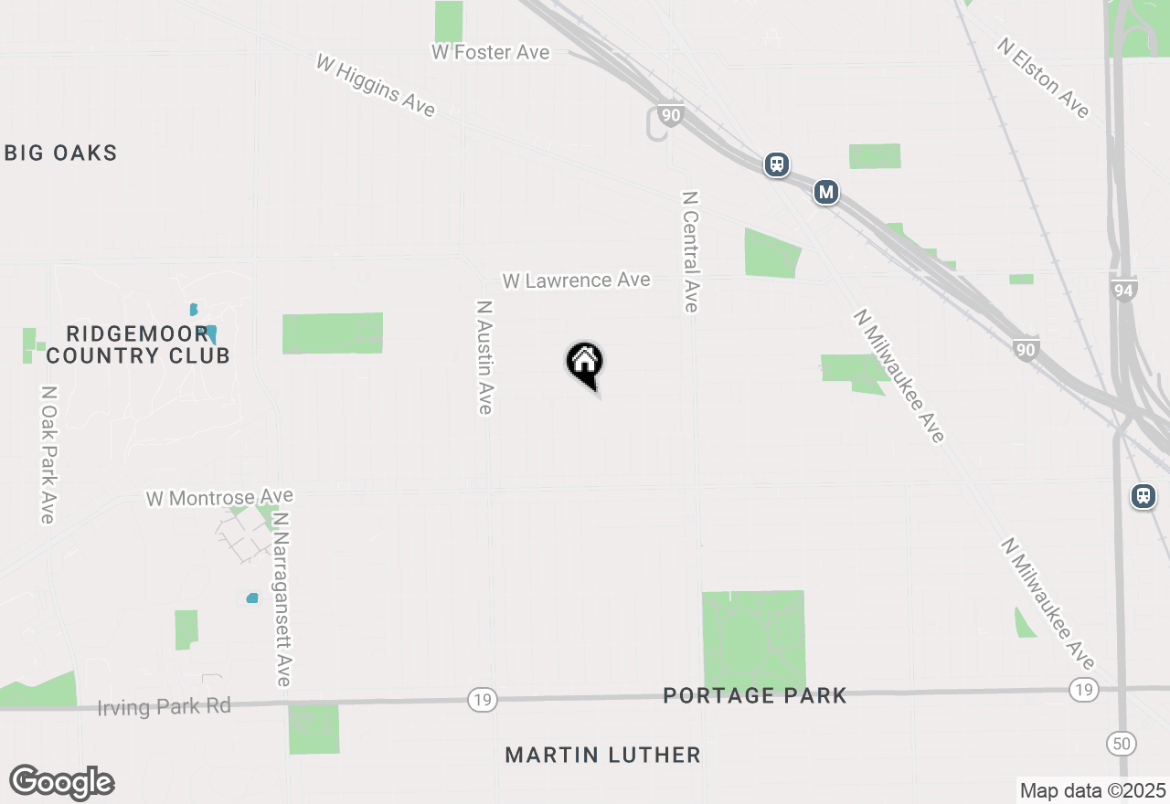 Map of 4540 N Menard Avenue, Chicago, IL 60630