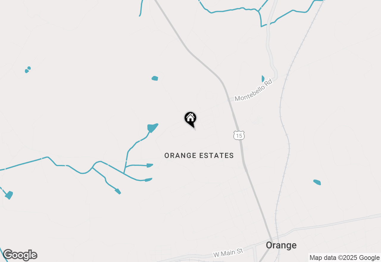 Map of 529 Aster Lane, Orange, VA 22960