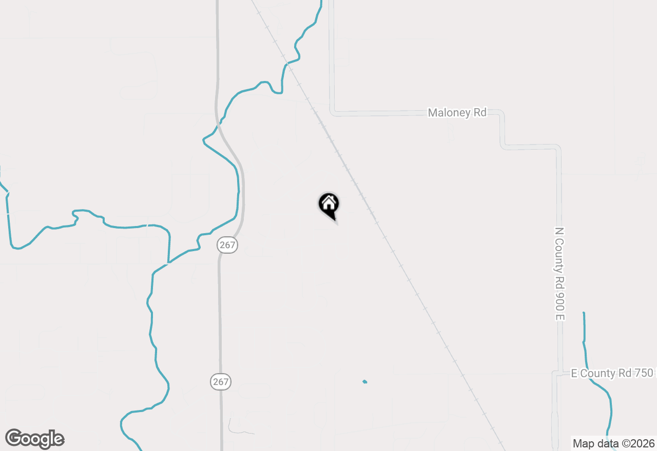 Map of 7992 Thistle Finch, Brownsburg, IN 46112