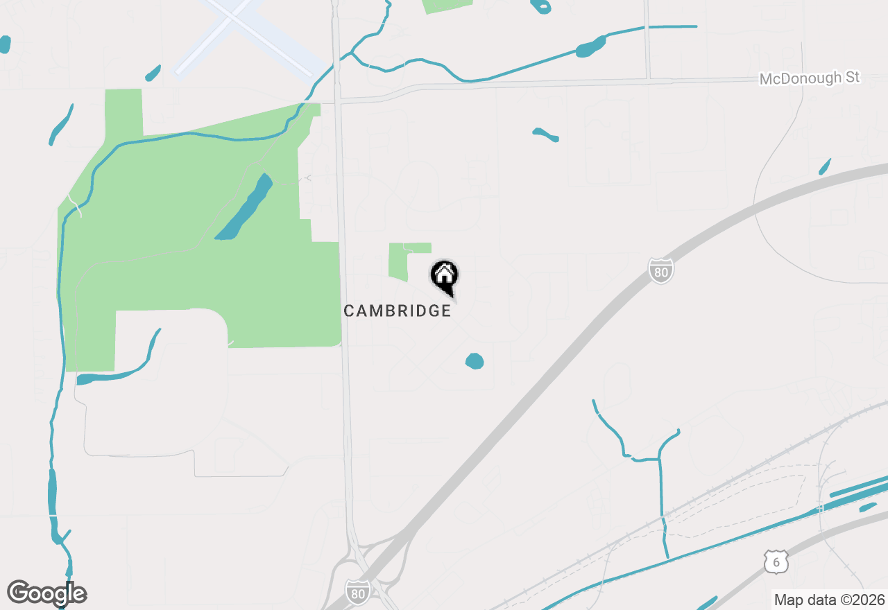 Map of 3349 Longford Drive, Joliet, IL 60431