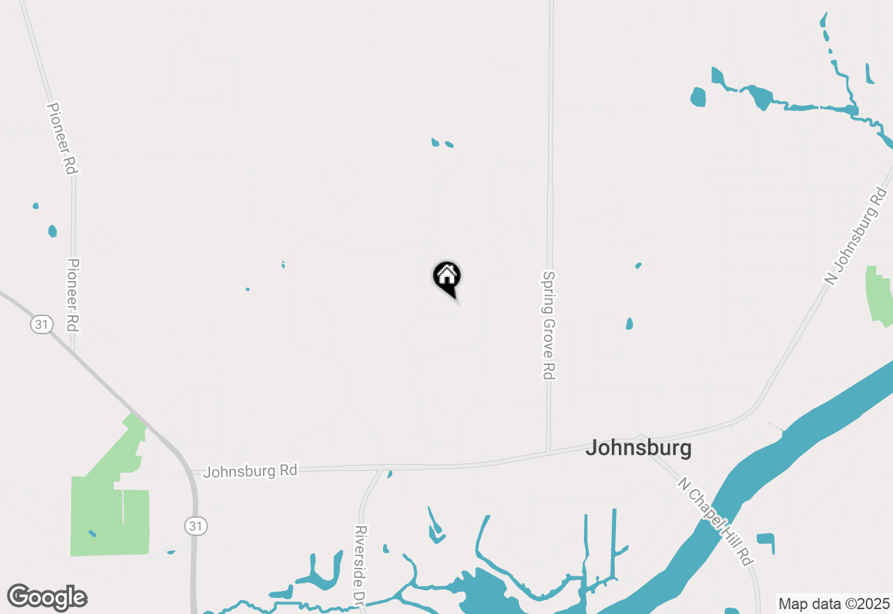 Map of 2903 Hanging Fen Court, Johnsburg, IL 60051