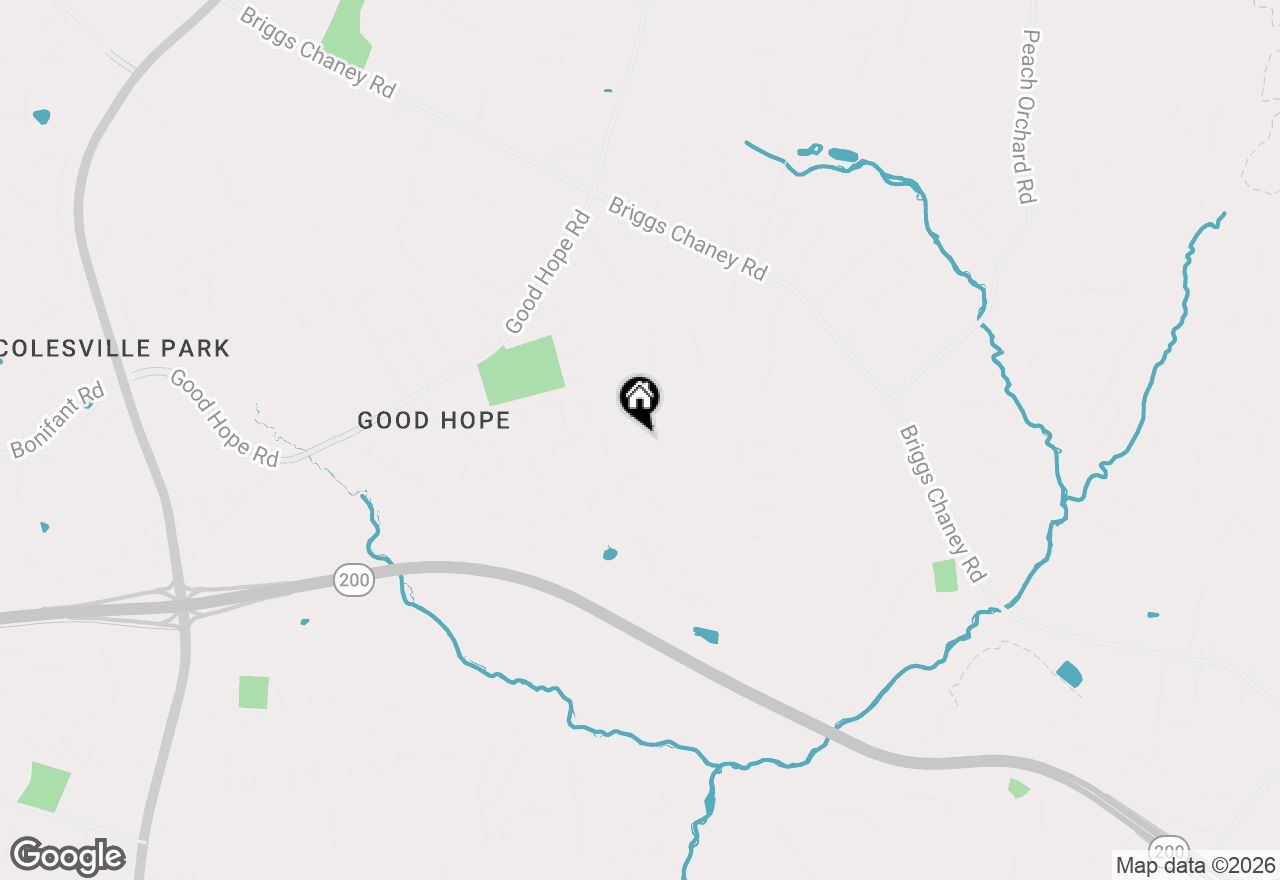 Map of 1316 Windmill Lane, Silver Spring, MD 20905