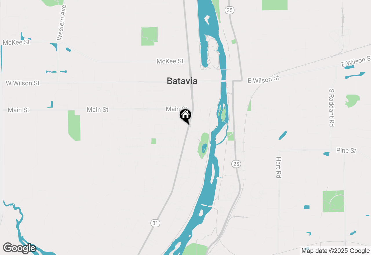 Map of 325 S Batavia Avenue, Batavia, IL 60510