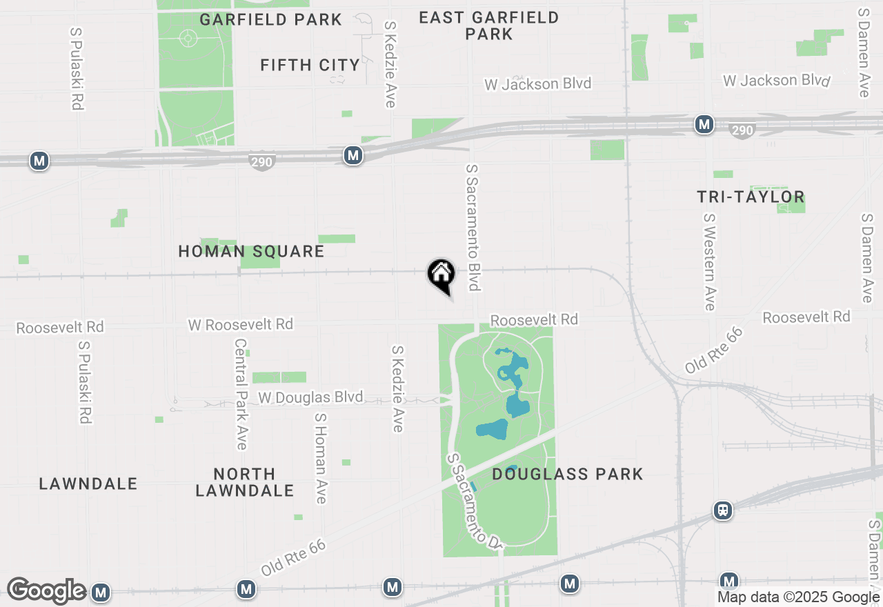 Map of 1133-1137 S Albany Avenue, Chicago, IL 60612