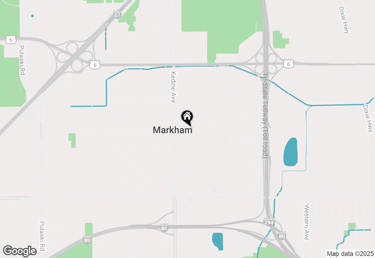 Map of 3114 W 163rd Street, Markham, IL 60428