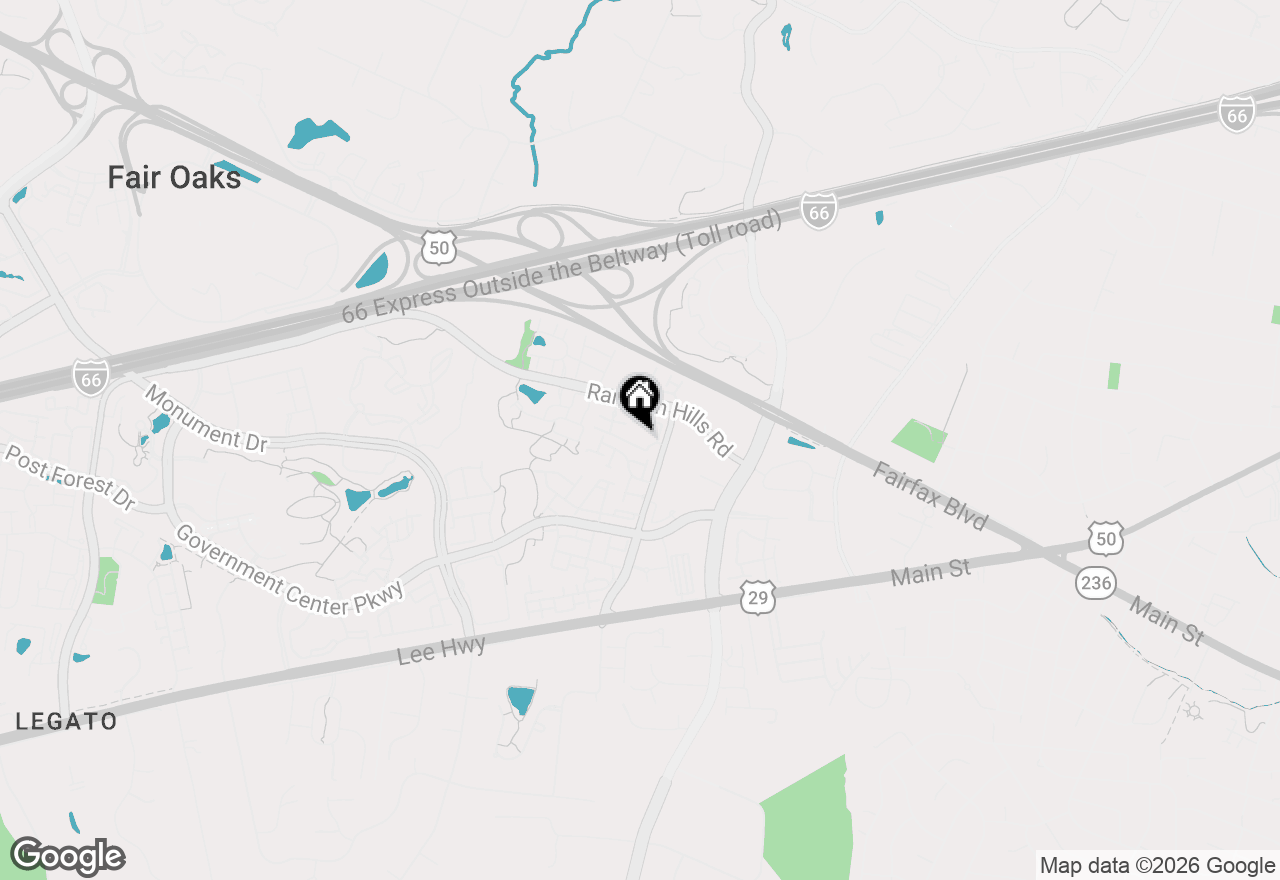 Map of 4131 Fountainside Lane #202, Fairfax, VA 22030