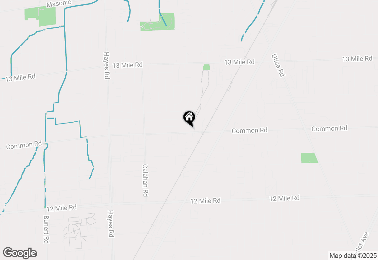 Map of 16061 Common Road, Roseville, MI 48066