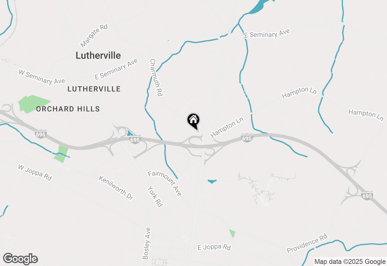 Map of 237 Meadowvale Road, Lutherville Timonium, MD 21093