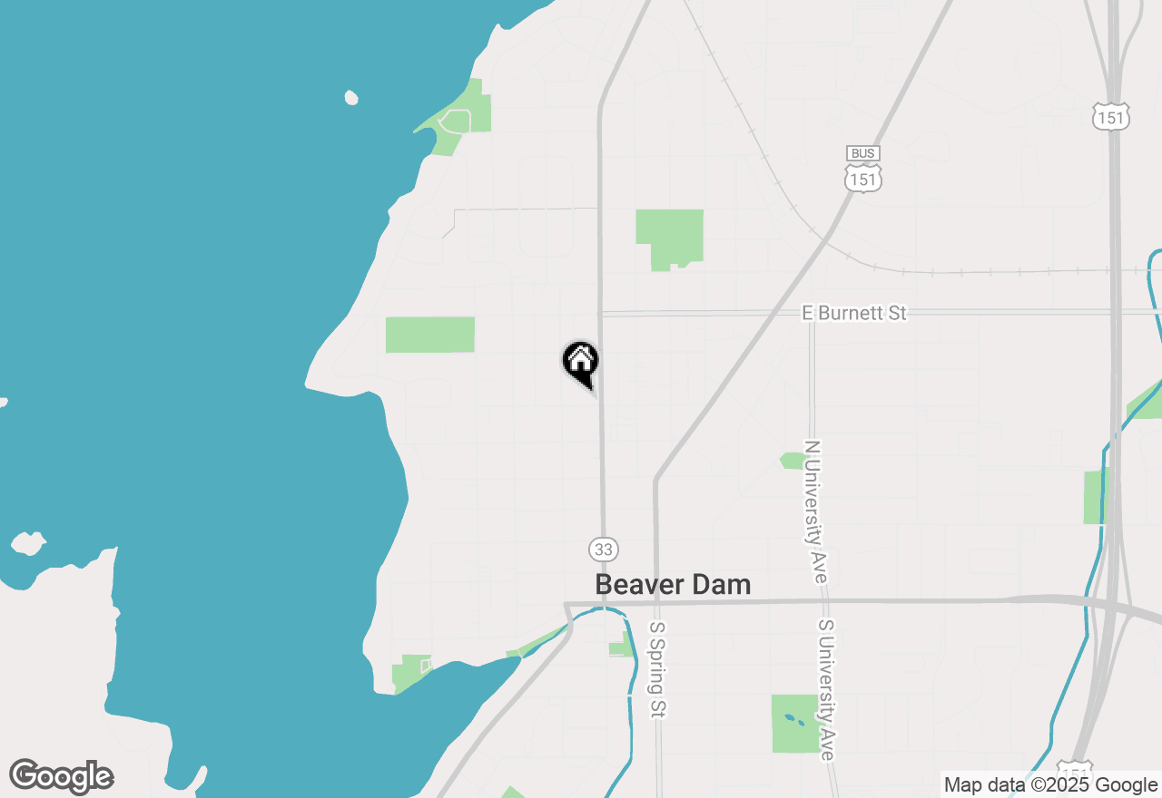 Map of 412 Norris Street, Beaver Dam, WI 53916