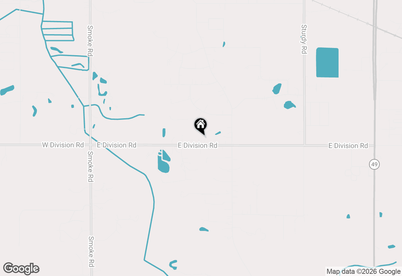 Map of 81 E Division Road, Valparaiso, IN 46383