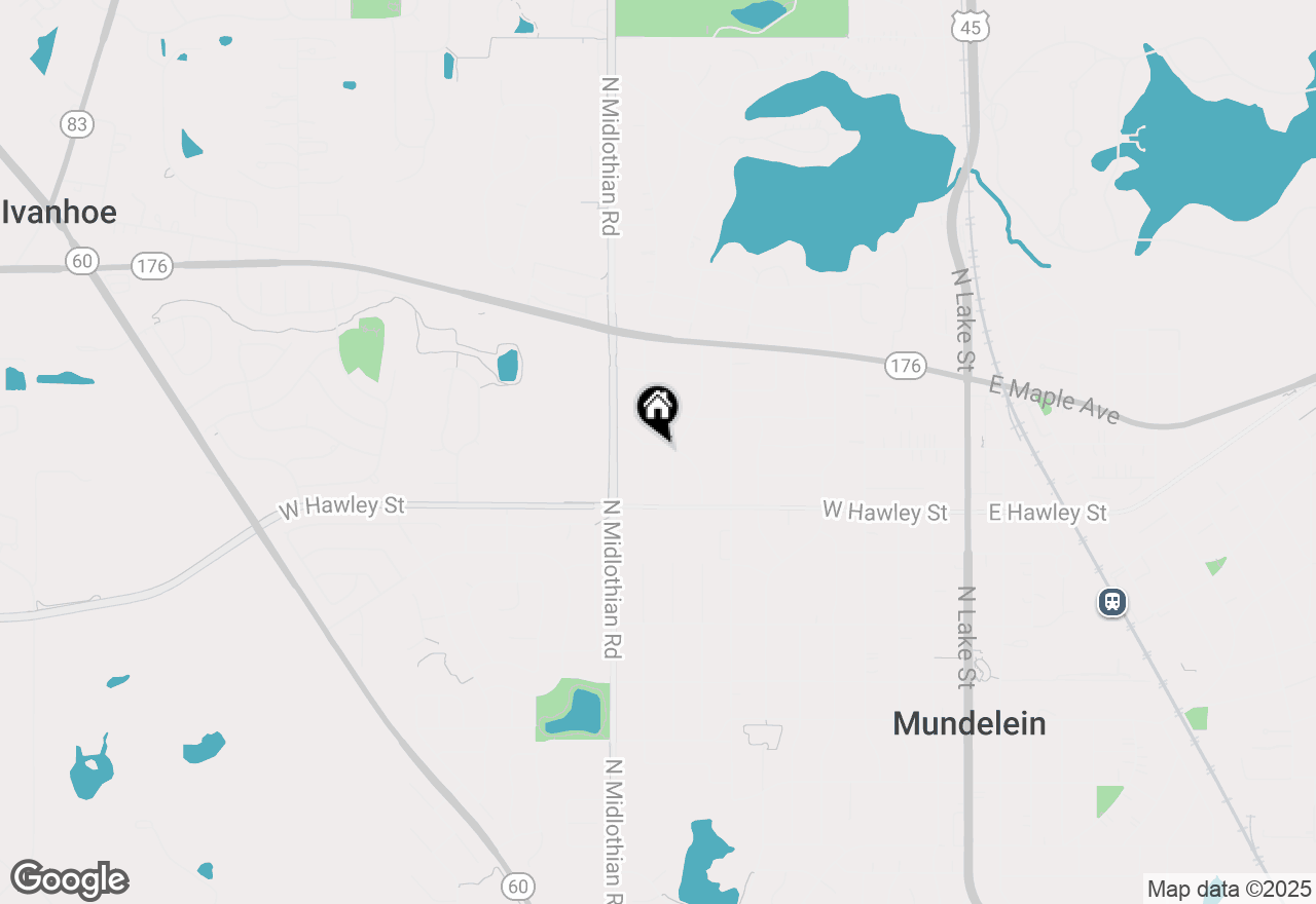 Map of 949 N Idlewild Avenue, Mundelein, IL 60060