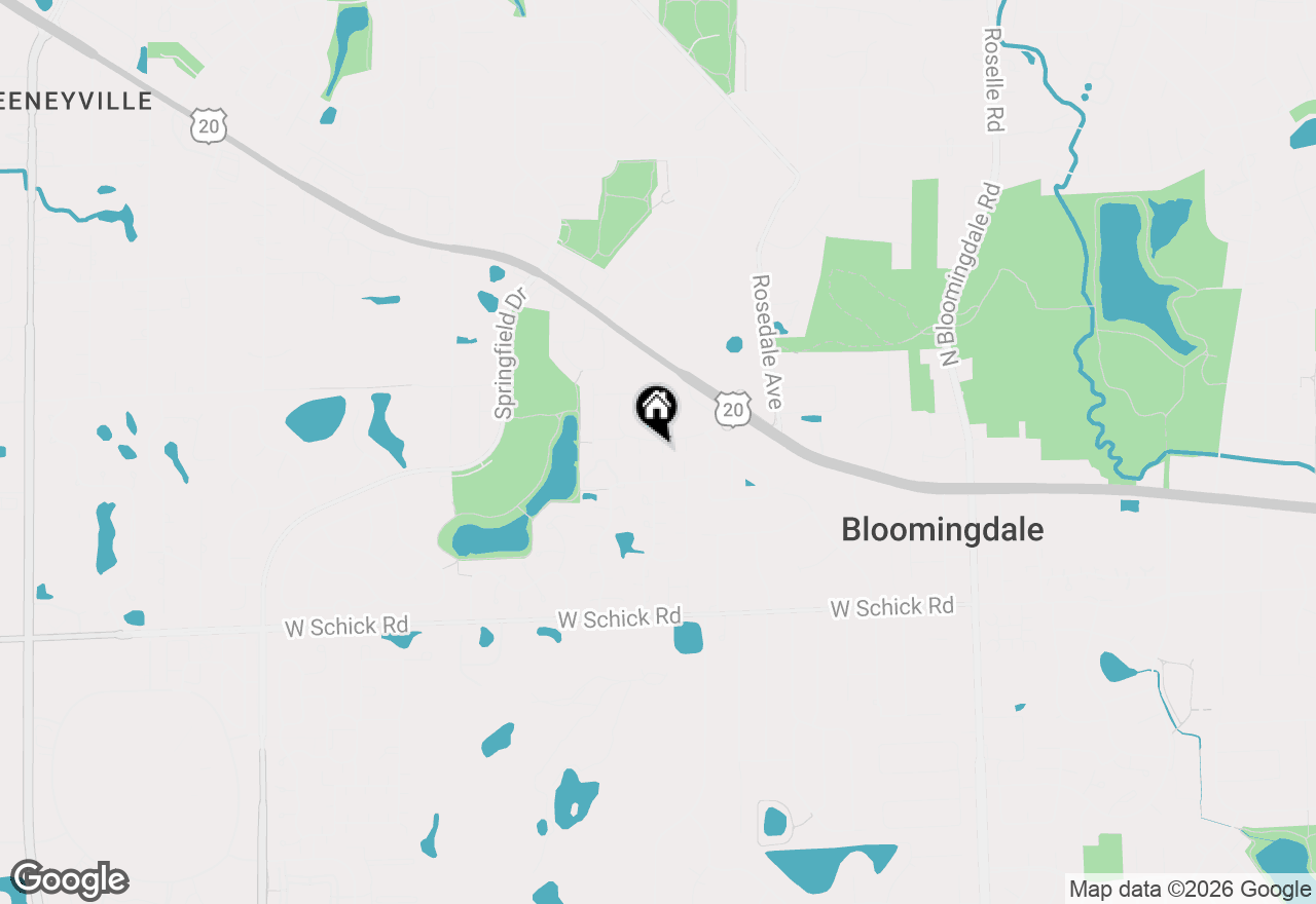 Map of 204 Jason Court, Bloomingdale, IL 60108