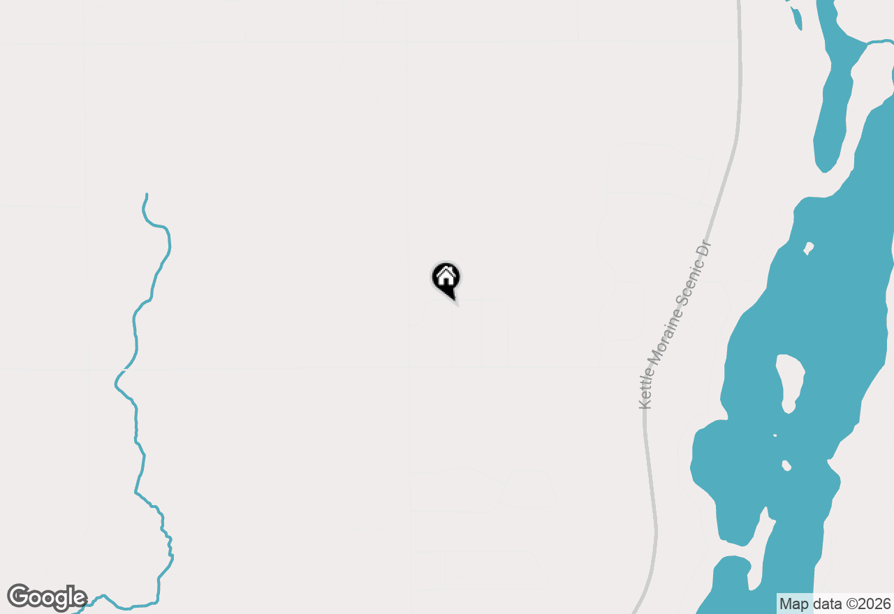 Map of 4883 Lois Ln, West Bend, WI 53095