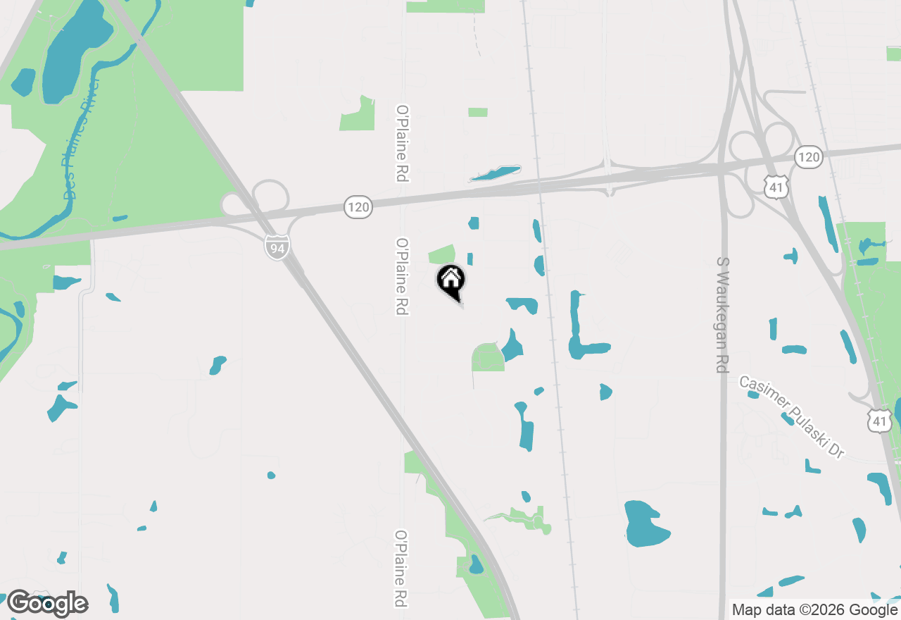 Map of 4481 W Tucker Lane, Waukegan, IL 60085