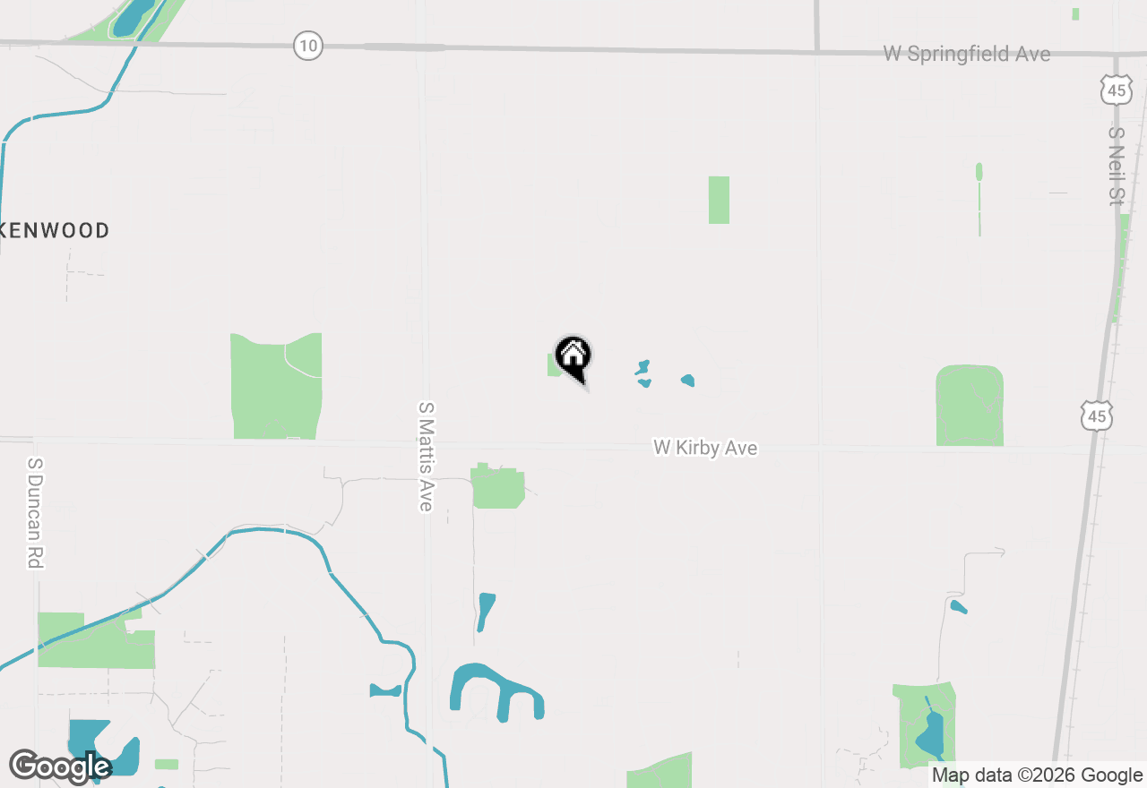 Map of 1420 Mayfair Road, Champaign, IL 61821