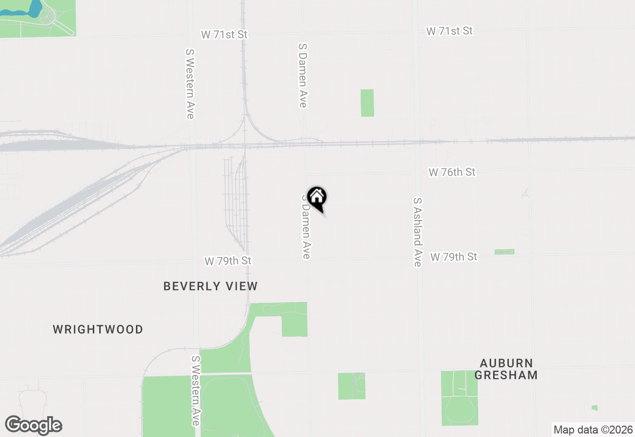 Map of 7732 S Winchester Avenue, Chicago, IL 60620