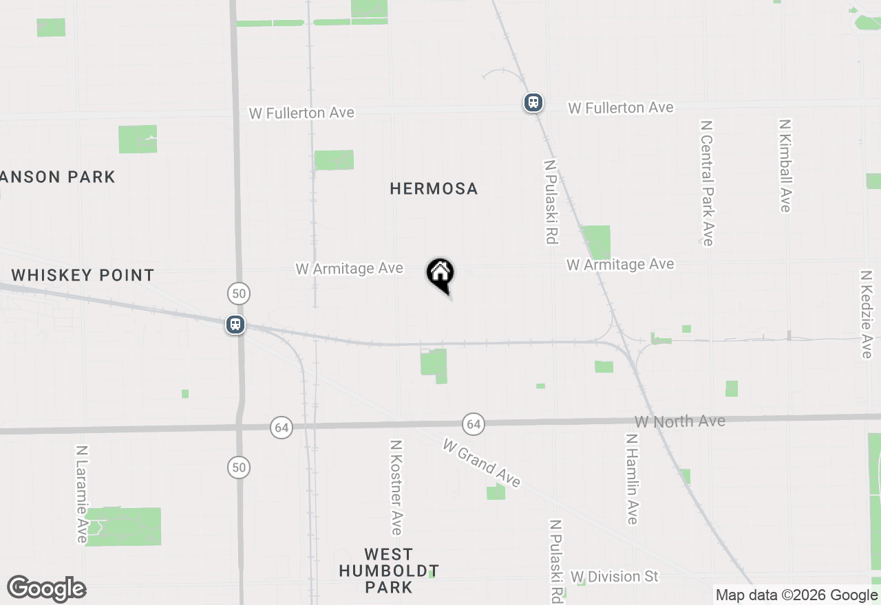 Map of (Address confidential), Chicago, Illinois 60639