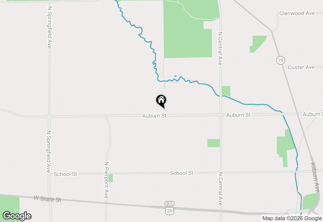 Map of 4310 Wilshire Avenue, Rockford, IL 61101