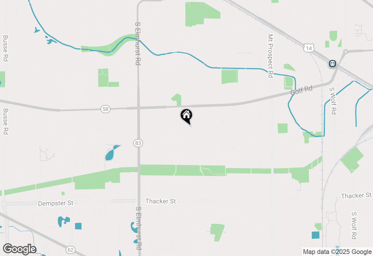 Map of 510 Dulles Road, Des Plaines, IL 60016