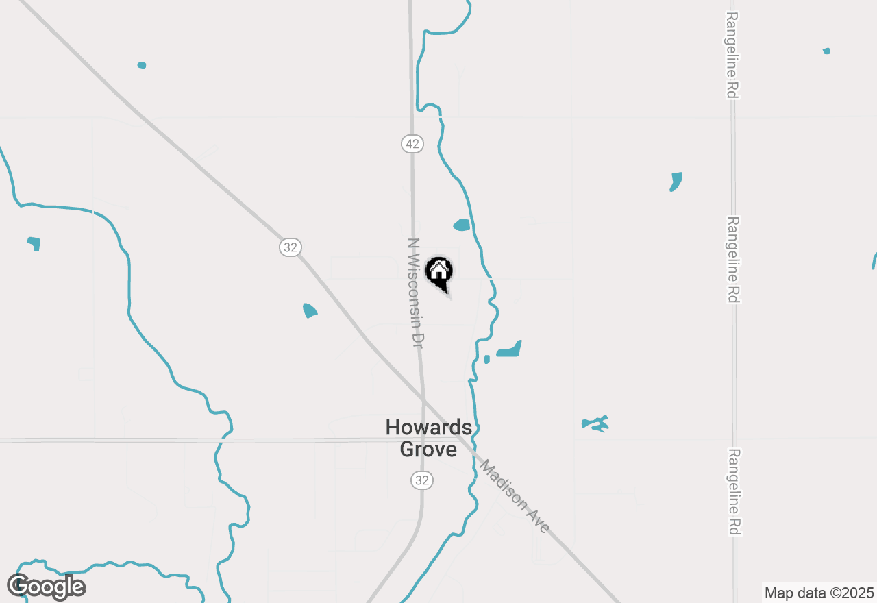 Map of 506 Kennedy Ave, Howards Grove, WI 53083