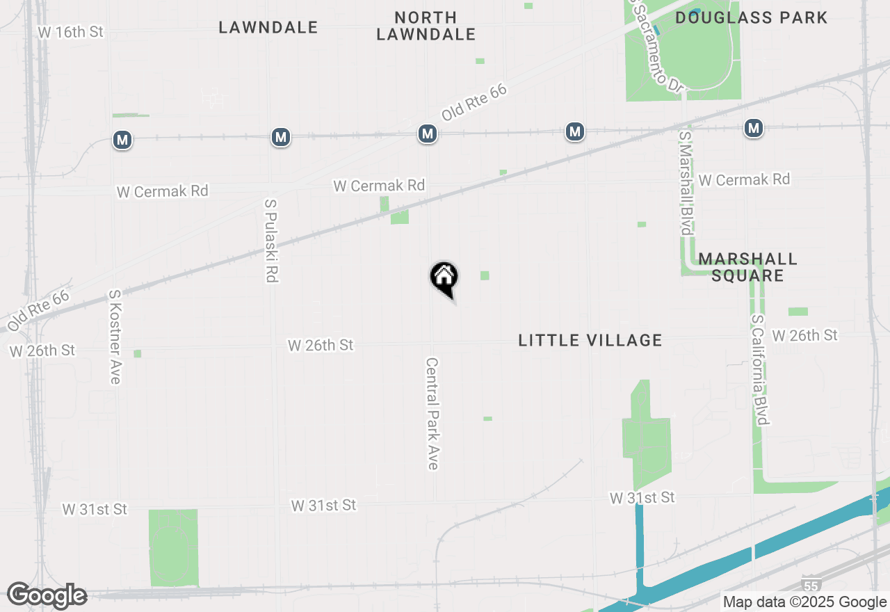 Map of 2500 S Drake Avenue, Chicago, IL 60623