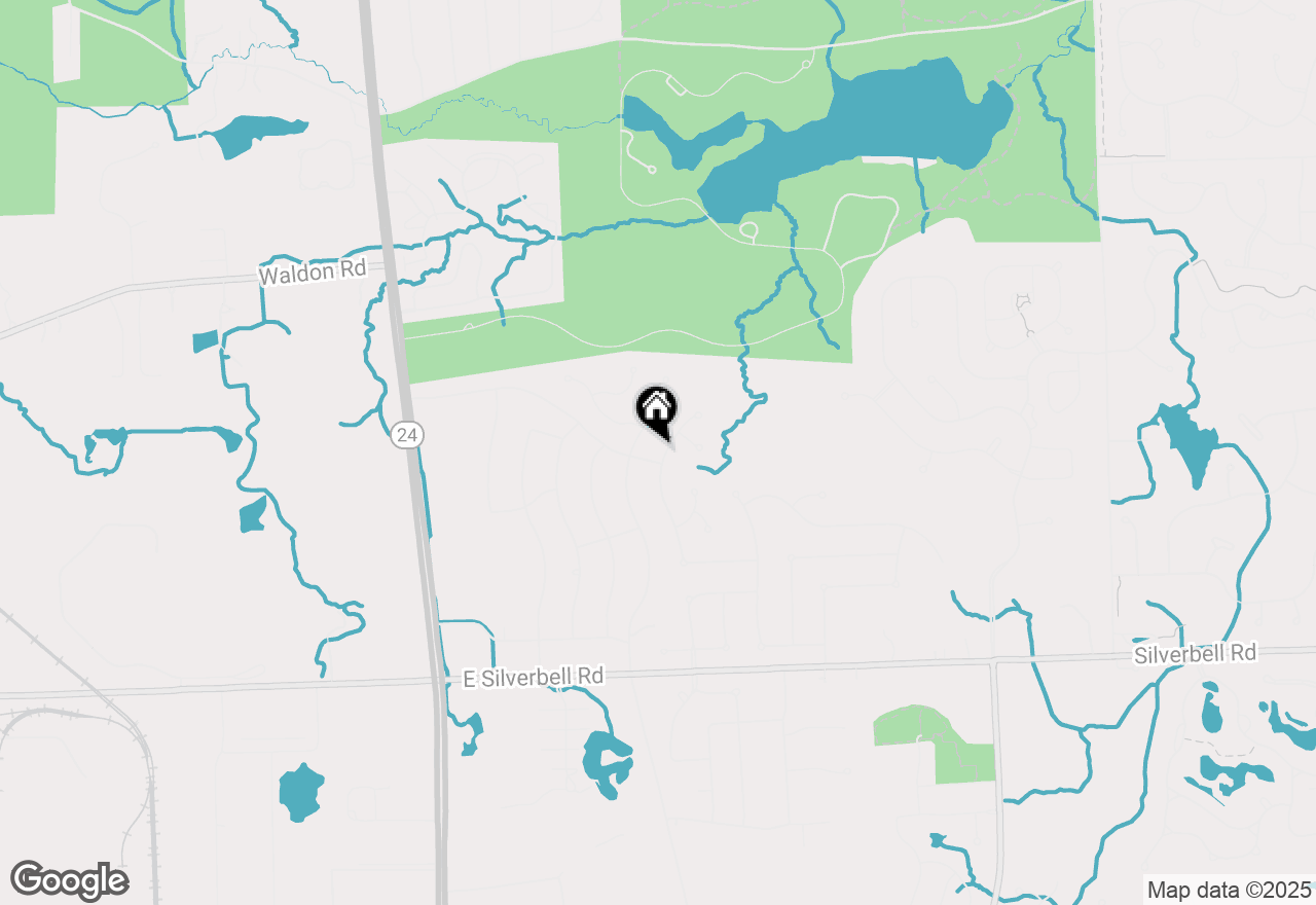 Map of 3552 Kossuth Road, Lake Orion, MI 48360