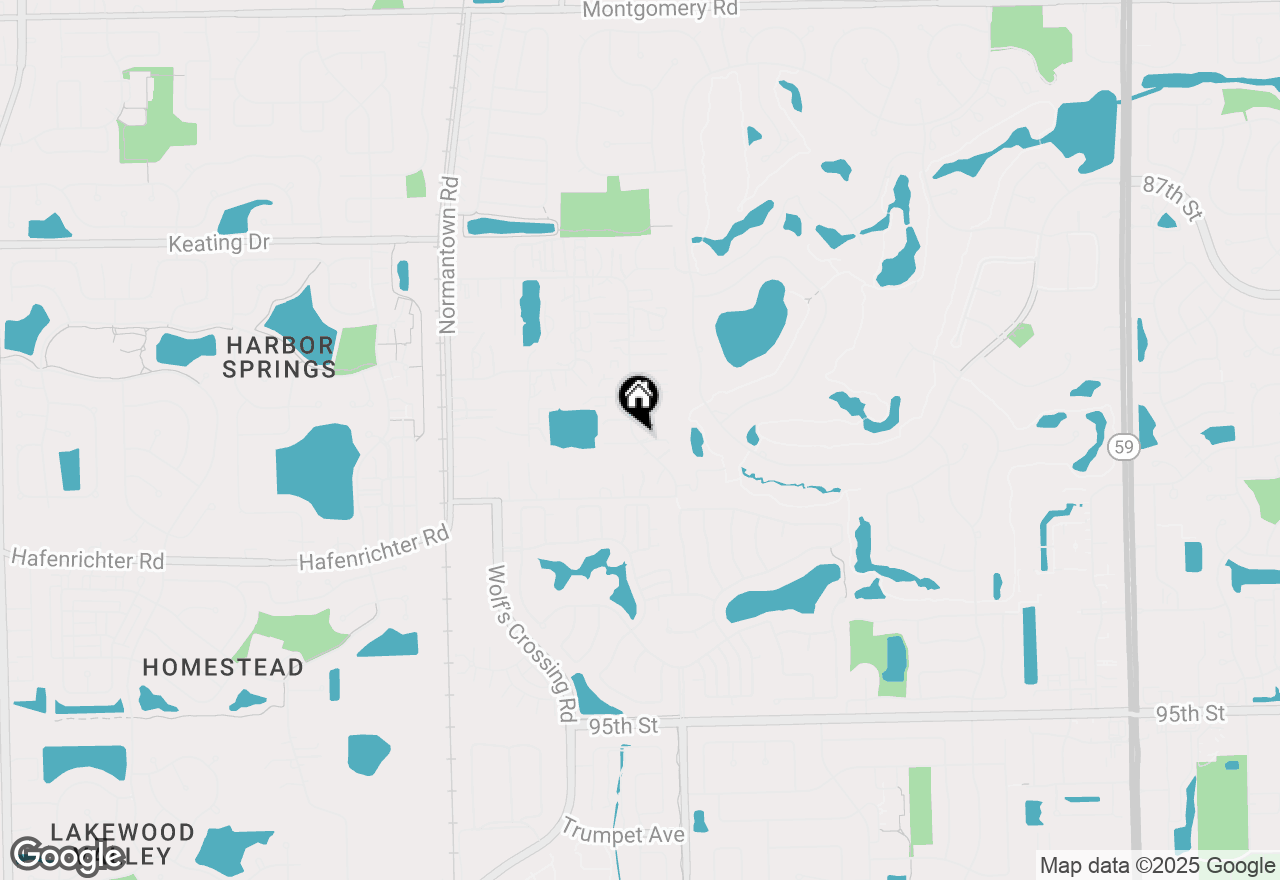 Map of 10S279 Schoger Drive #C, Naperville, IL 60564