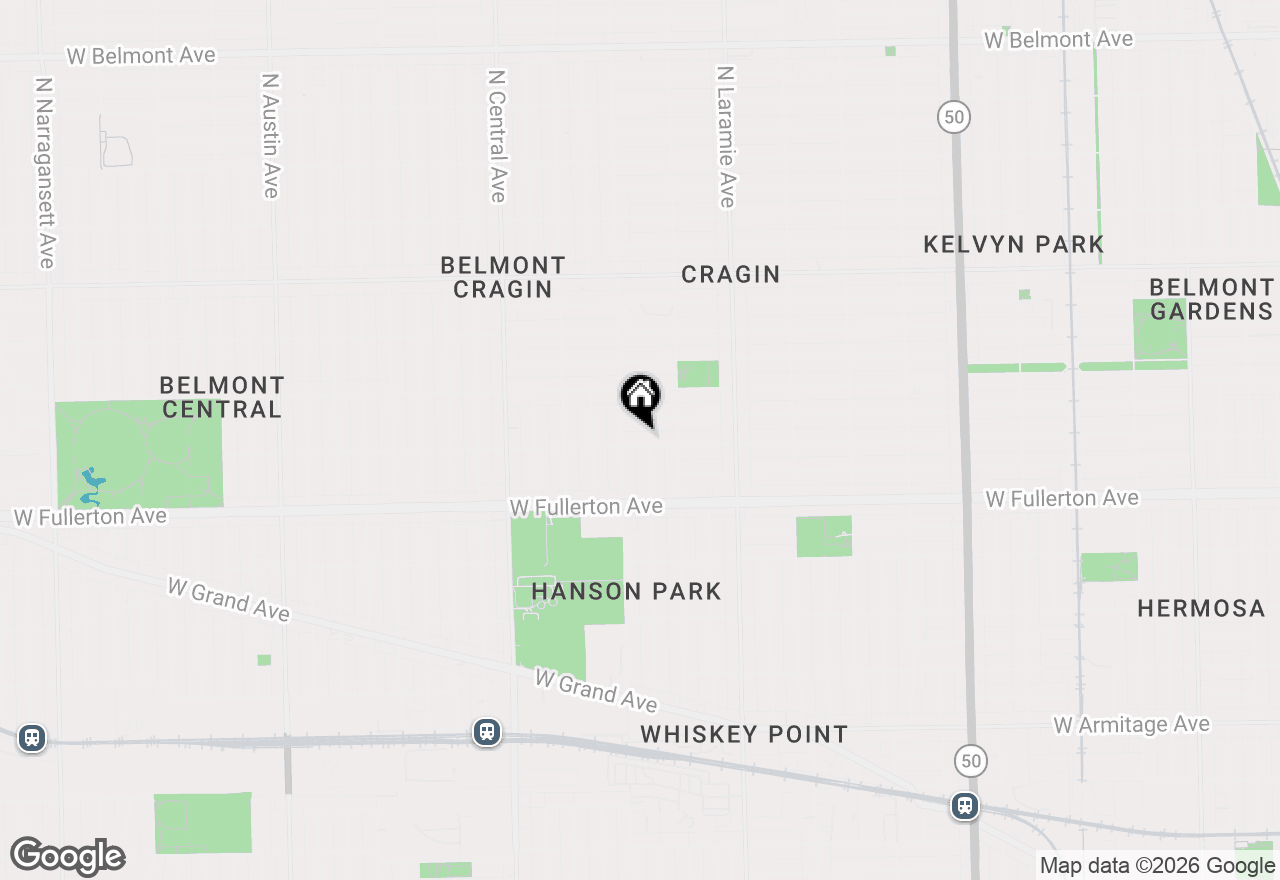 Map of 5340 W Altgeld Street, Chicago, IL 60639