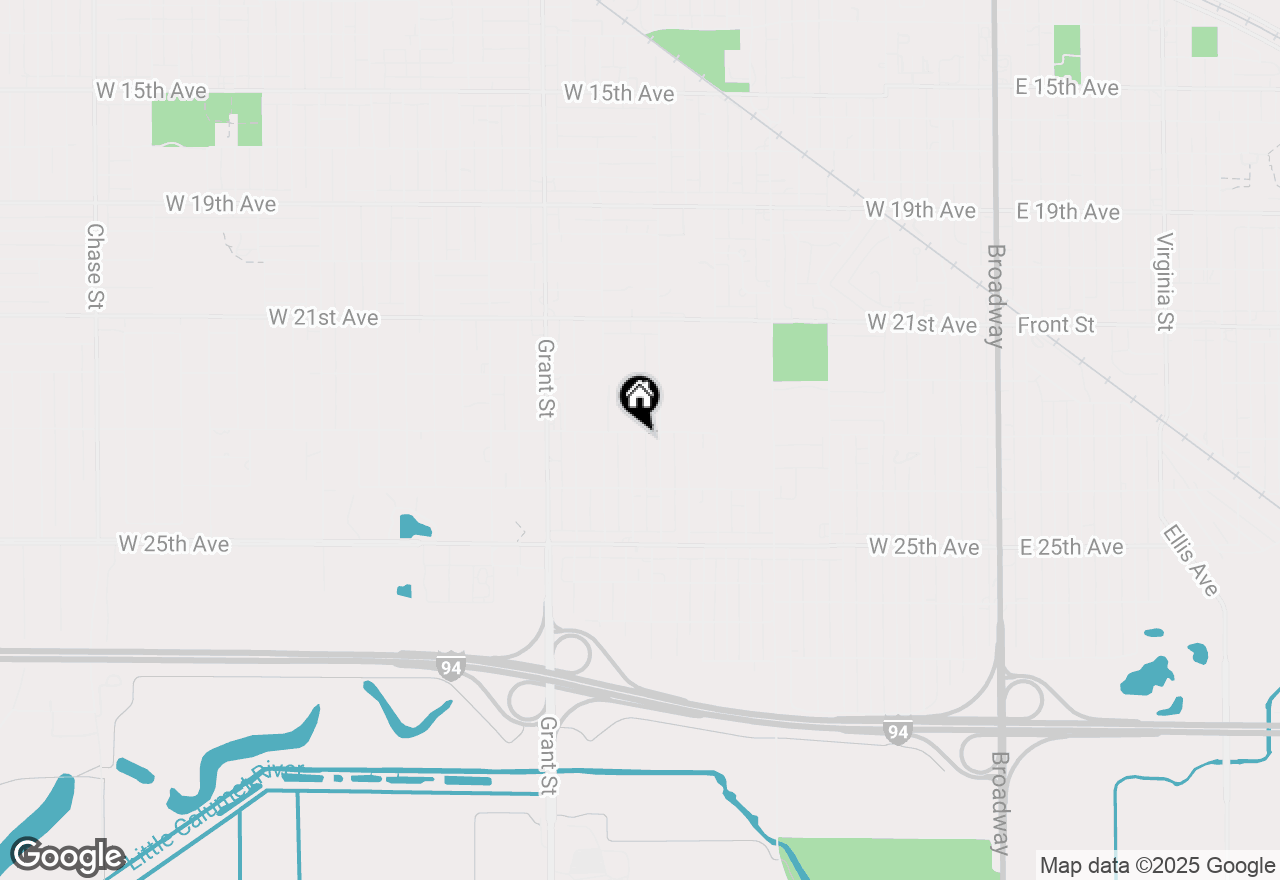 Map of 2309 Buchanan Street, Gary, IN 46407