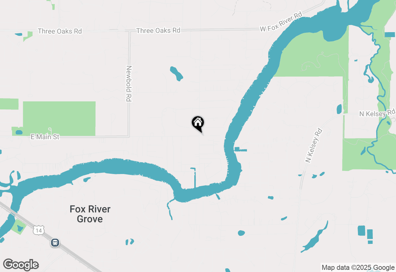 Map of 122 E Main Street #2-2, Cary, IL 60013