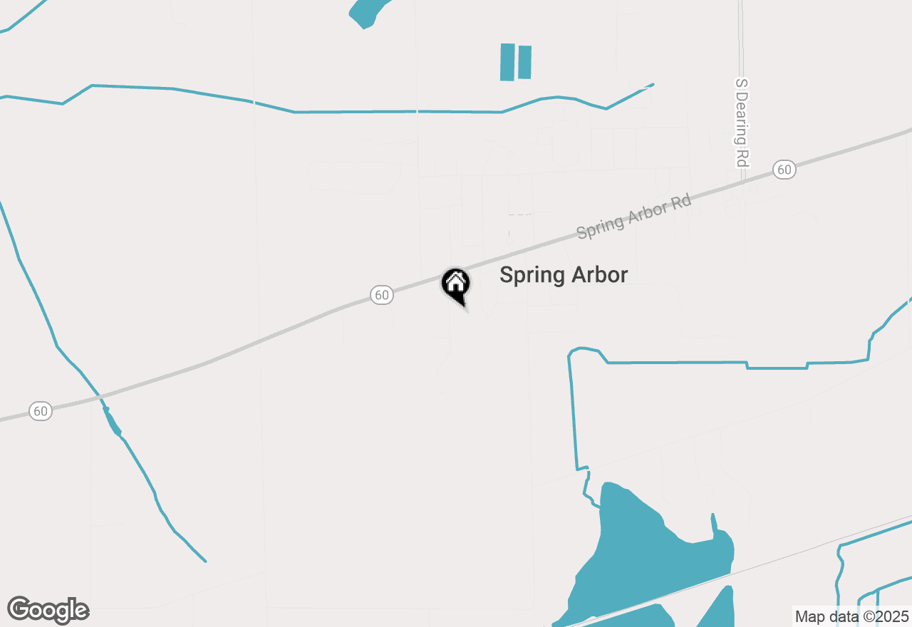 Map of 125 Burr Oak Drive, Spring Arbor, MI 49283