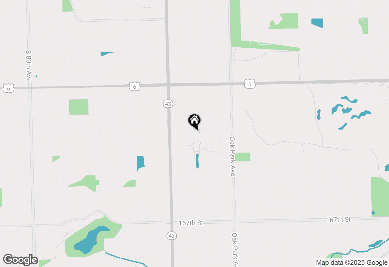 Map of 7008 Plymouth Court #7008, Tinley Park, IL 60477