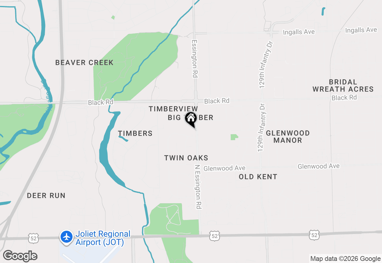 Map of 3211 Wild Oaks Court, Joliet, IL 60431