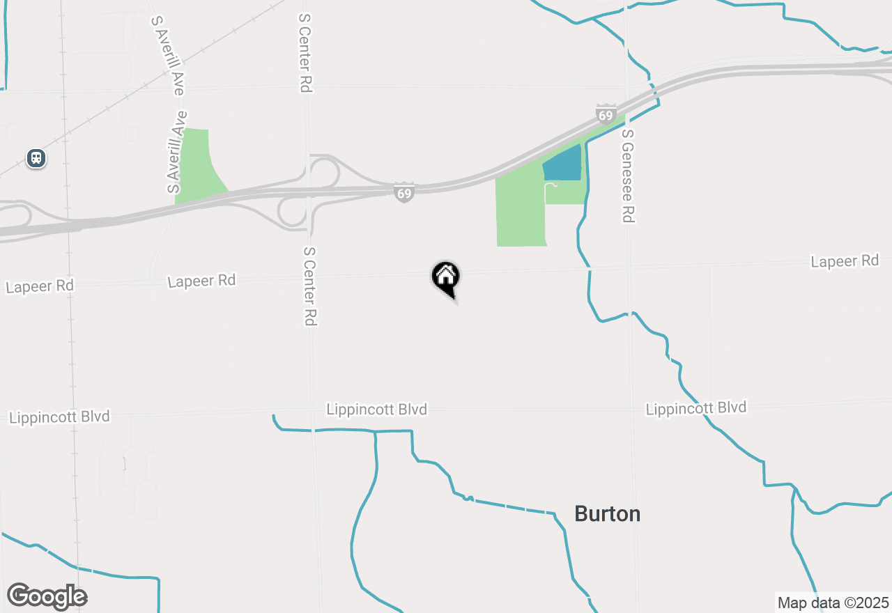 Map of 4221 Springfield Street, Burton, MI 48509