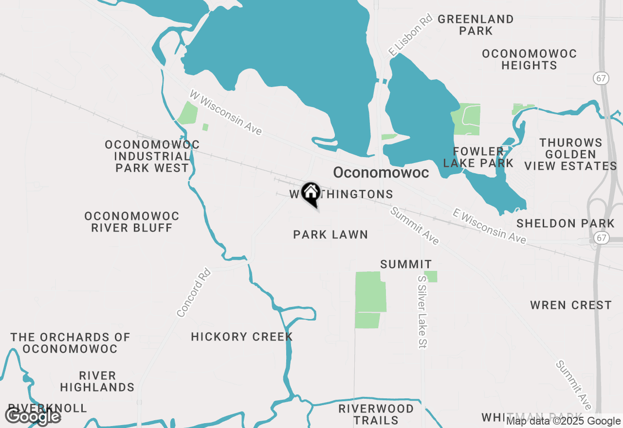 Map of 402 W 3rd St, Oconomowoc, WI 53066