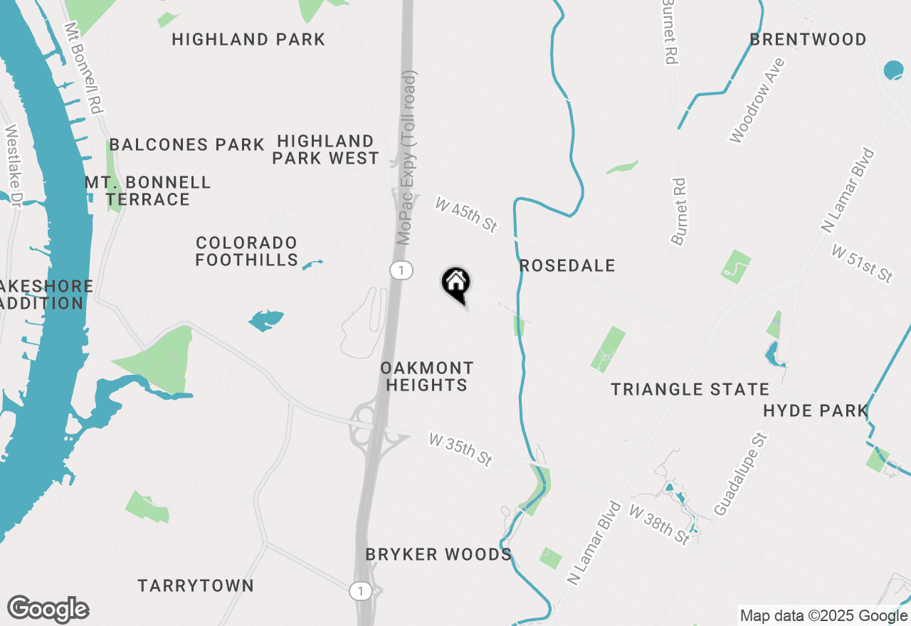 Map of 4107 Mckinley Fields Dr #89, Austin, TX 78731