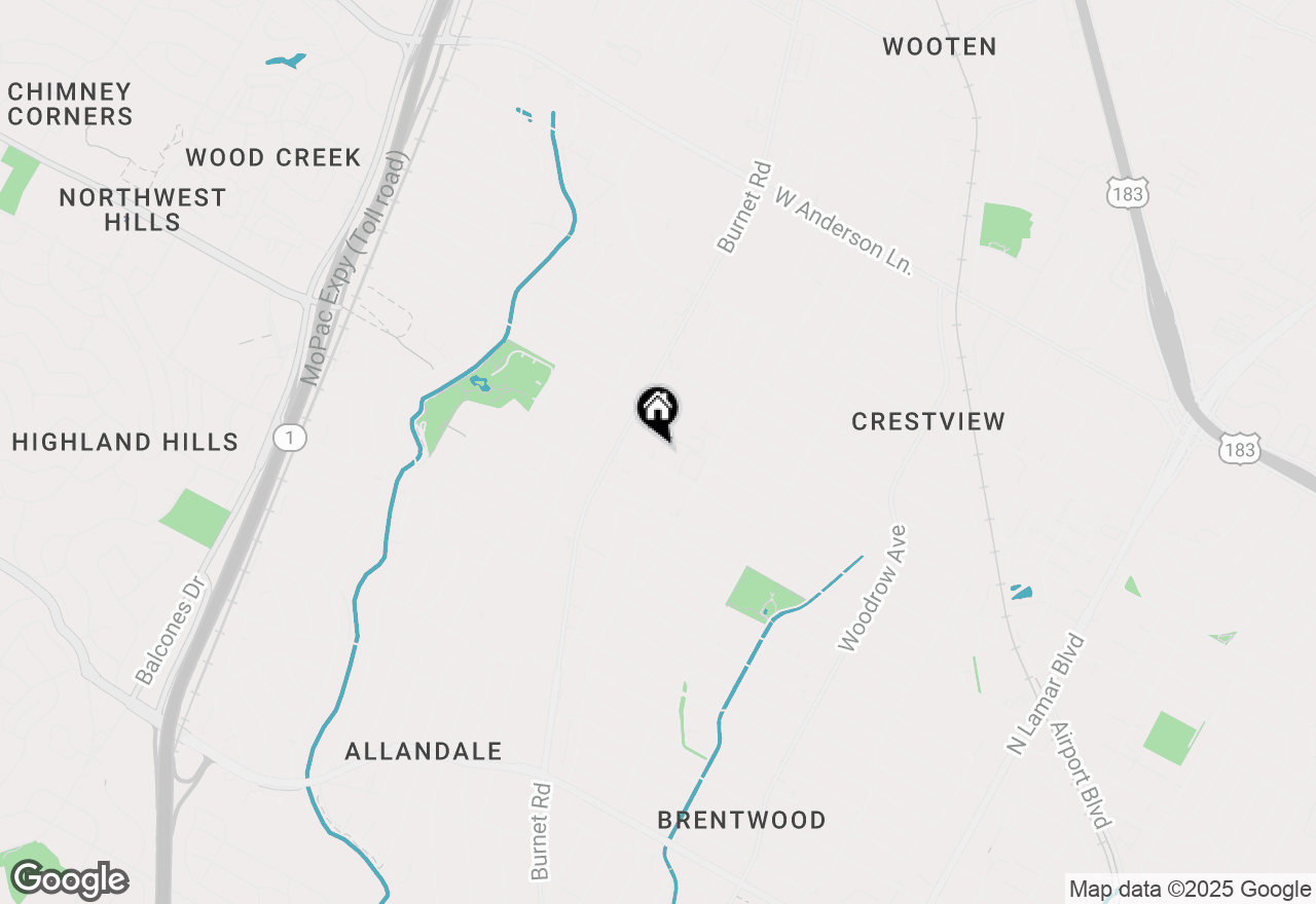 Map of 2106 Cullen Ave #111, Austin, TX 78757