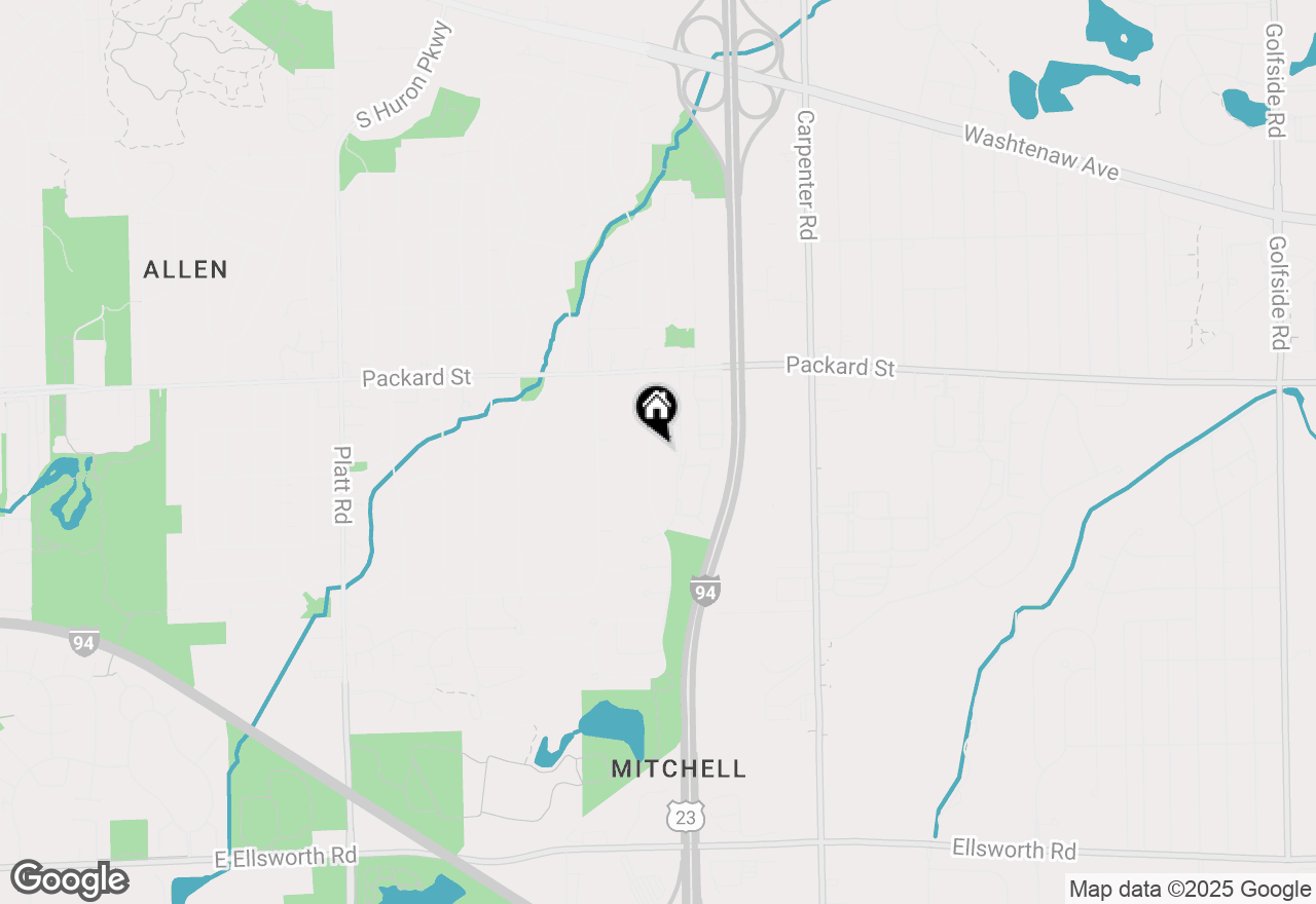 Map of 3049 Turnberry Lane, Ann Arbor, MI 48108