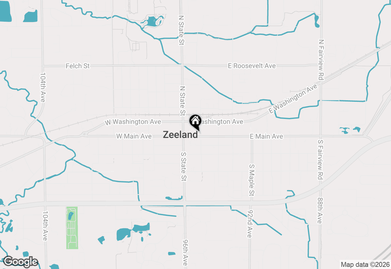 Map of 43 E Main Avenue, Zeeland, MI 49464
