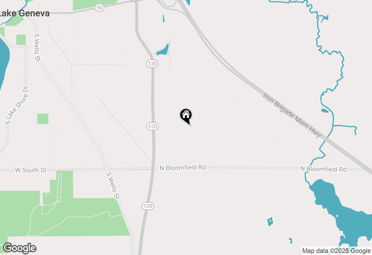 Map of 308 Cadence Cir, Lake Geneva, WI 53147