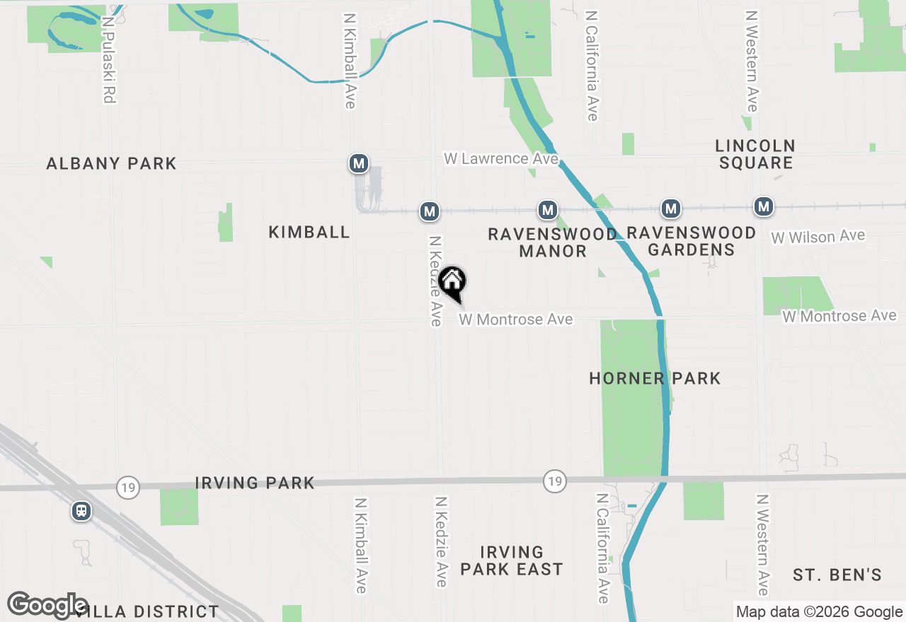 Map of 4410 N Troy Street #301, Chicago, IL 60625