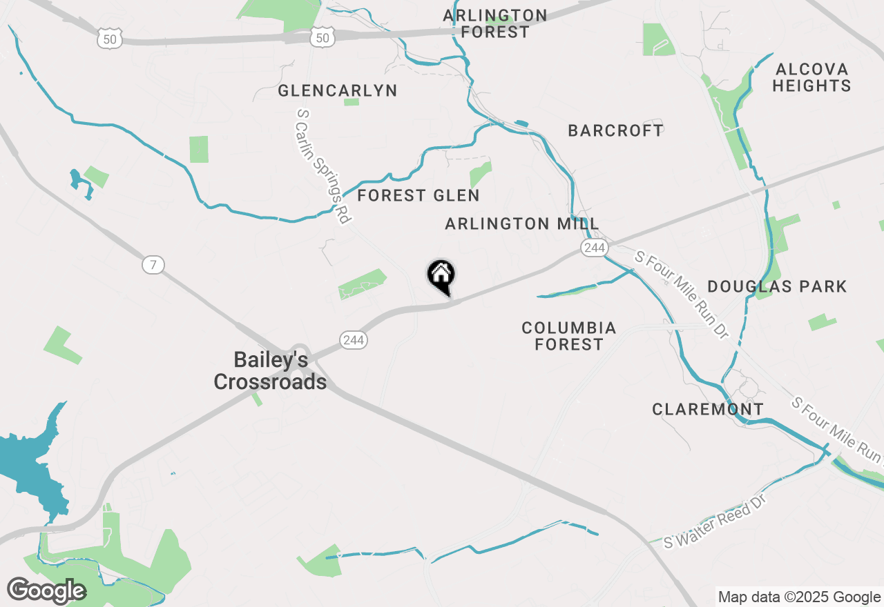 Map of 5565 Columbia Pike #412, Arlington, VA 22204