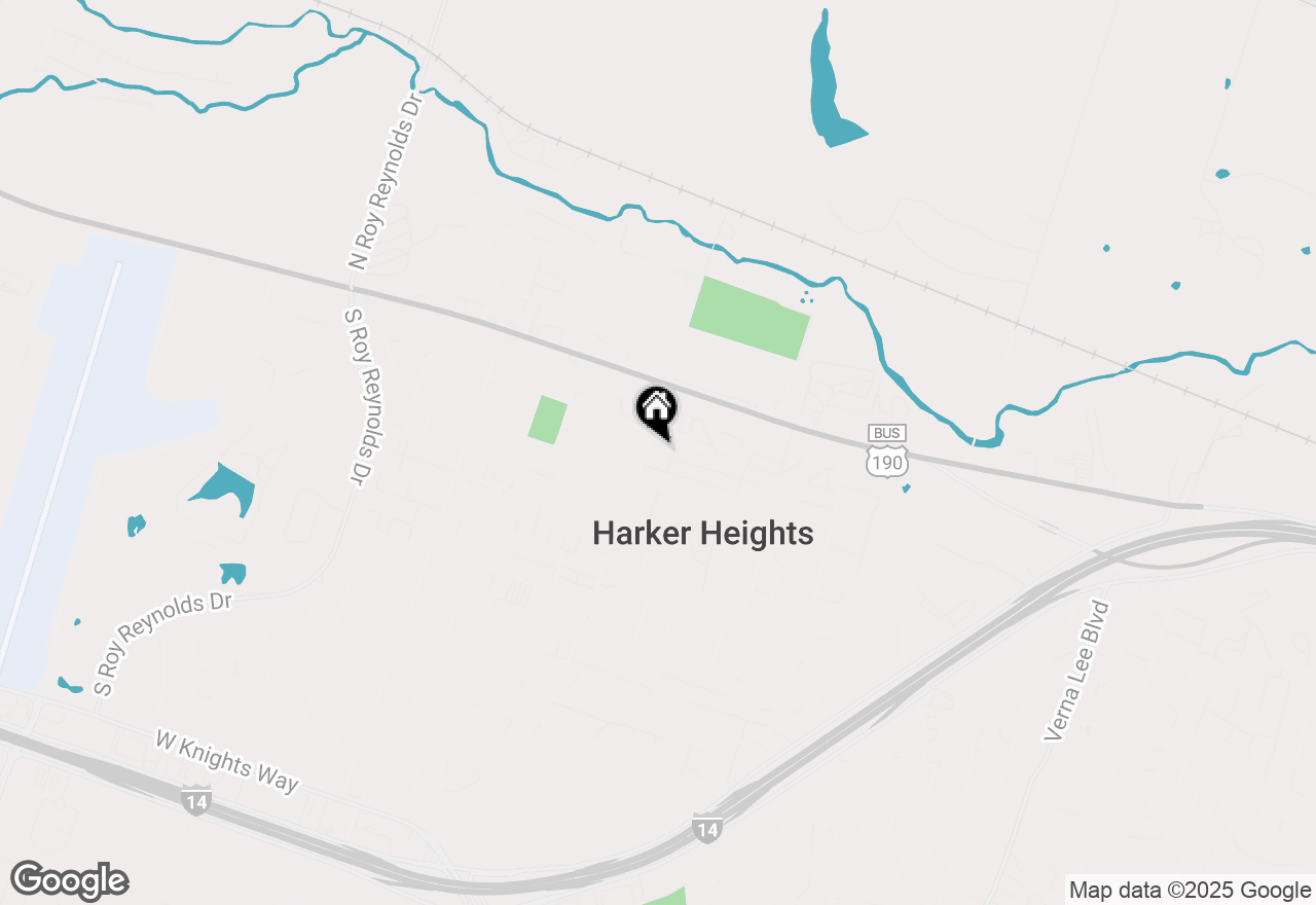 Map of 303 S Amy Lane, Harker Heights, TX 76548