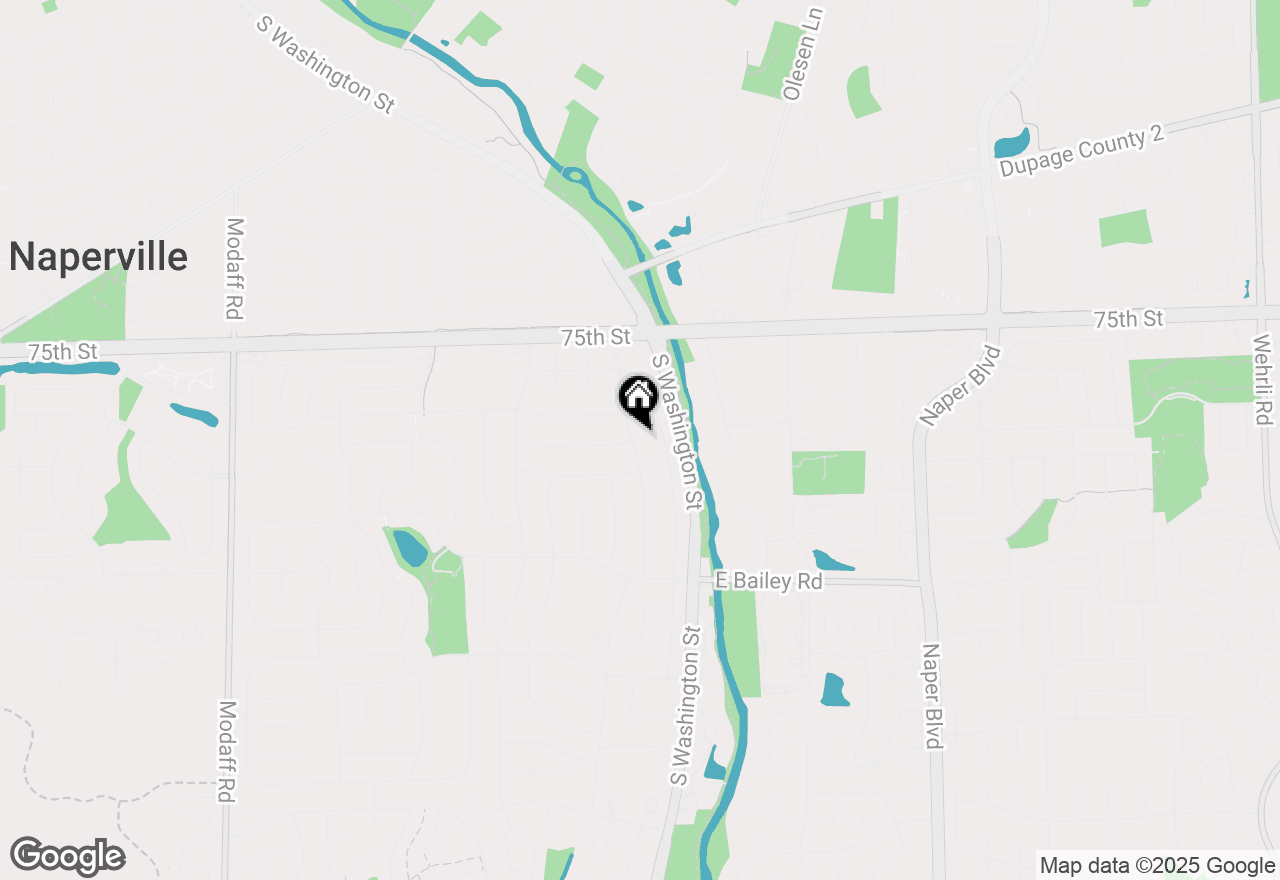 Map of 1424 Killdeer Drive, Naperville, IL 60565