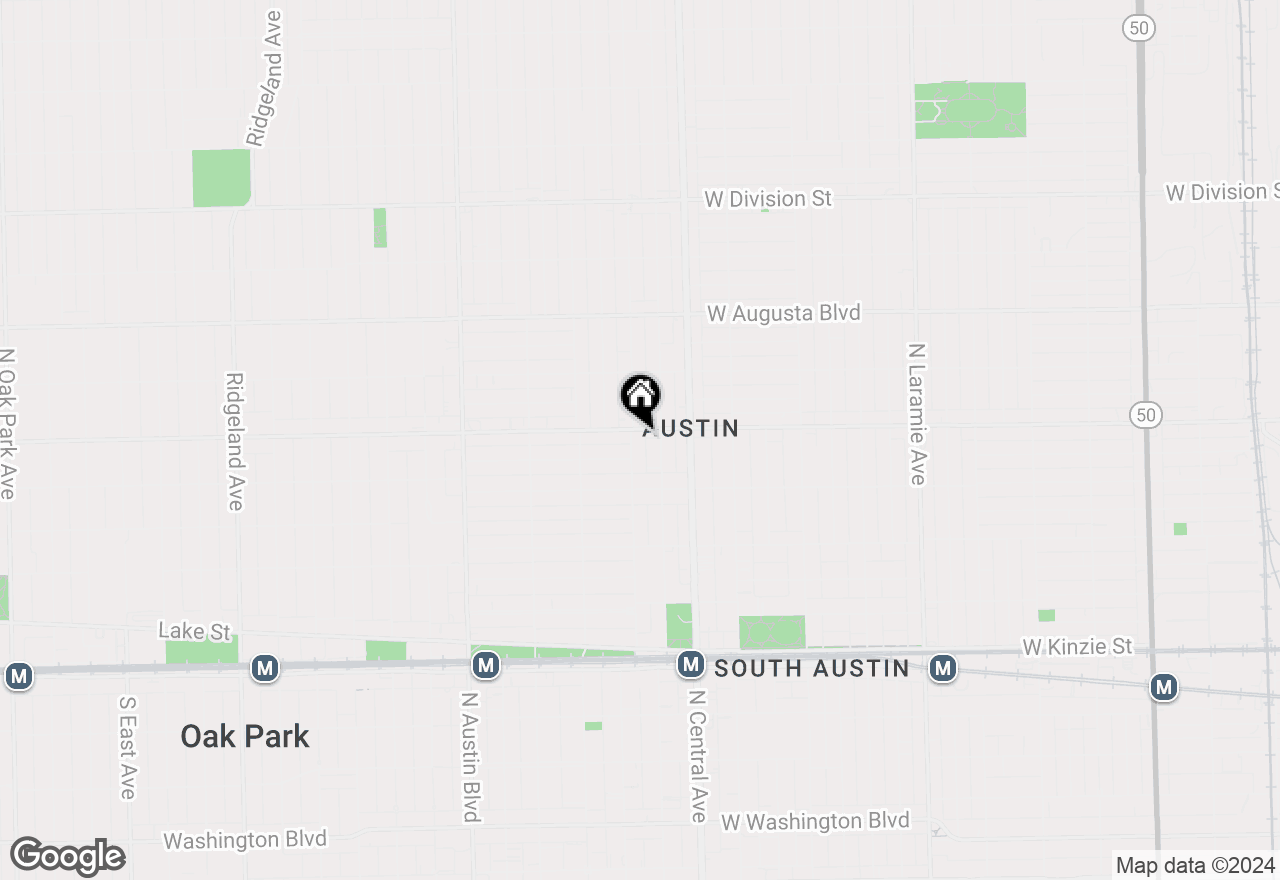 Map of (Address confidential), Chicago, Illinois 60651