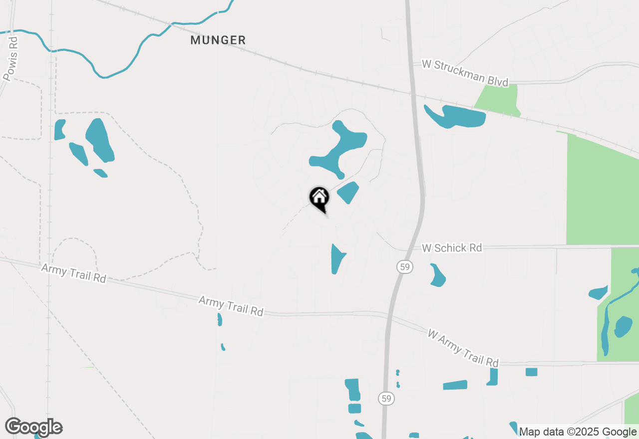 Map of 1482 Anvil Court, Bartlett, IL 60103