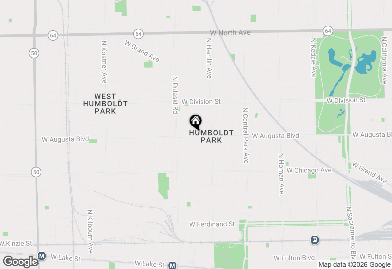 Map of 1005 N Springfield Avenue, Chicago, IL 60651