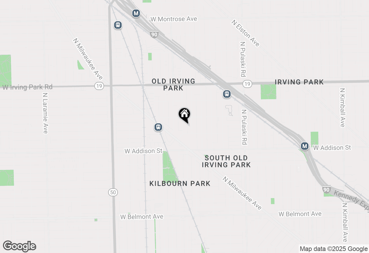 Map of 3725 N Lowell Avenue, Chicago, IL 60641