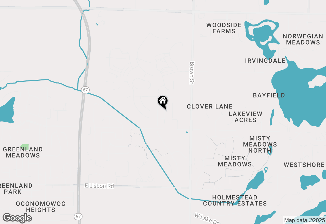 Map of 1410 Blazing Star Dr, Oconomowoc, WI 53066